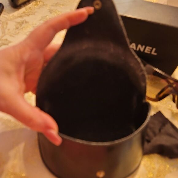 Chanel CC 5086 Brown Sunglasses Ski Sport Mask Shield Authentic - Picture 2 of 16